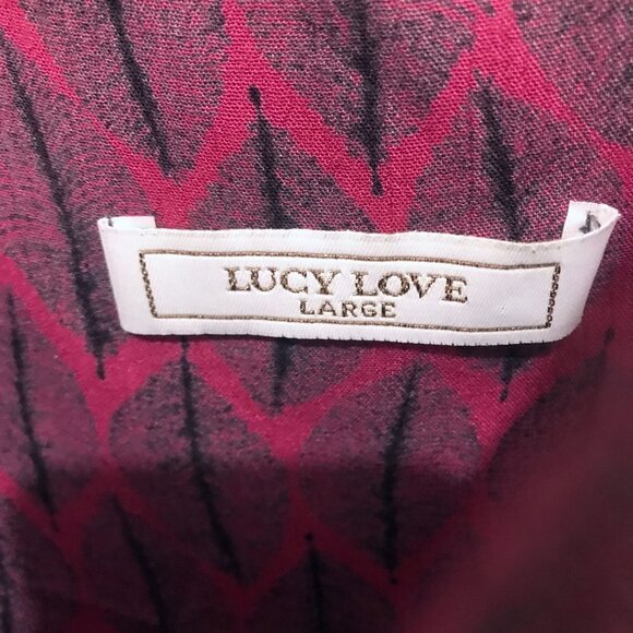 Lucy Love Spaghetti Strap Top Sz Large - Picture 2 of 6